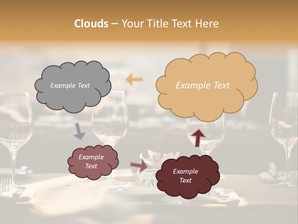 Eating Shiny Wine PowerPoint Template