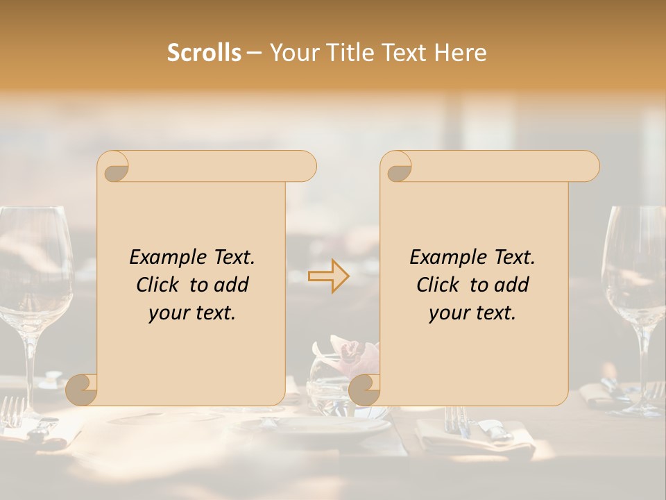 Eating Shiny Wine PowerPoint Template