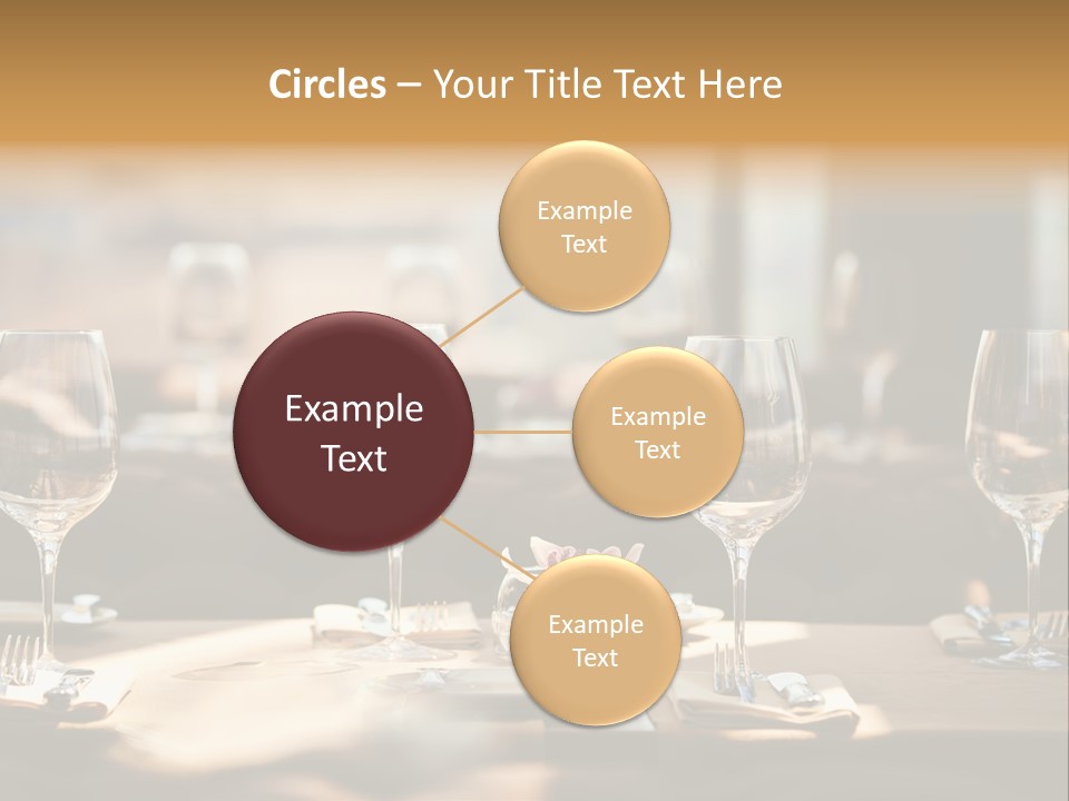 Eating Shiny Wine PowerPoint Template