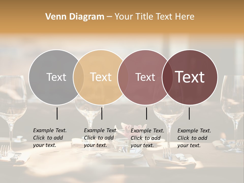 Eating Shiny Wine PowerPoint Template