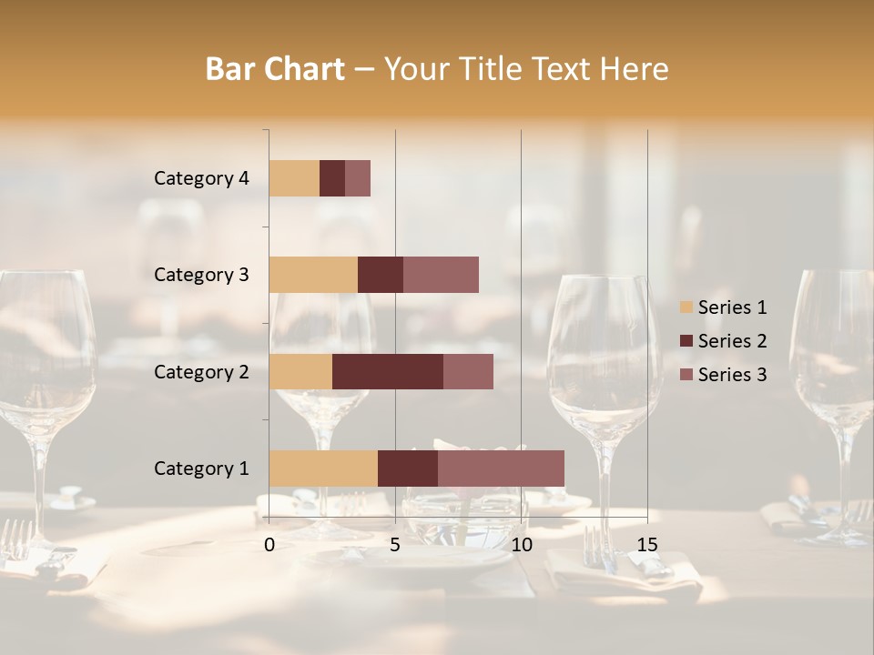 Eating Shiny Wine PowerPoint Template