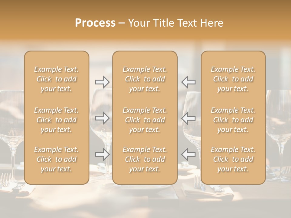 Eating Shiny Wine PowerPoint Template