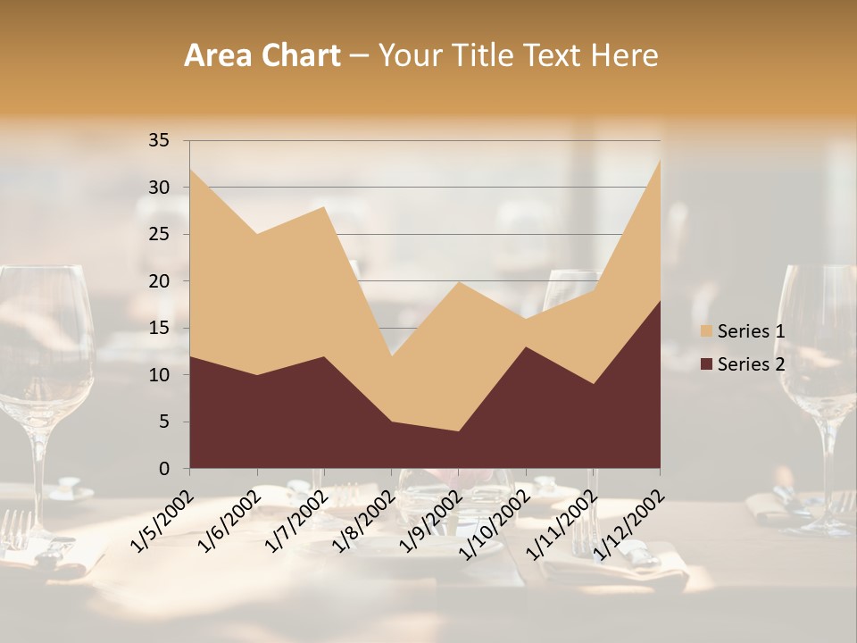 Eating Shiny Wine PowerPoint Template