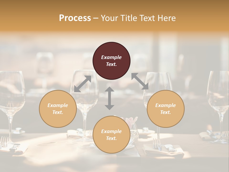 Eating Shiny Wine PowerPoint Template