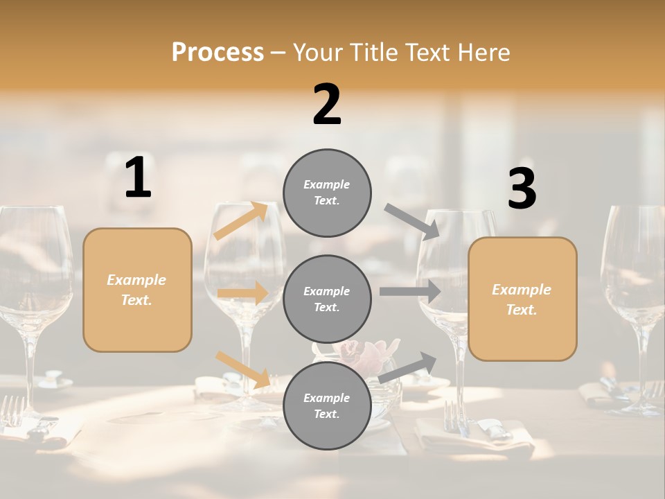 Eating Shiny Wine PowerPoint Template