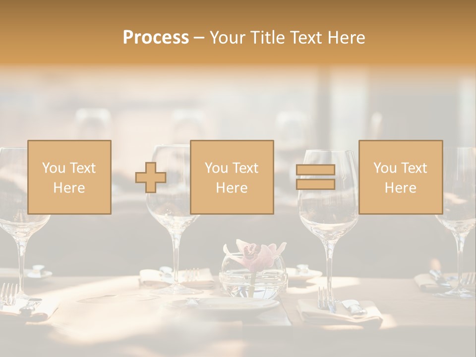 Eating Shiny Wine PowerPoint Template