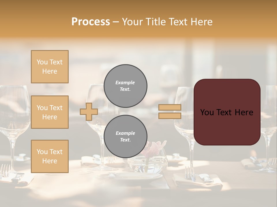 Eating Shiny Wine PowerPoint Template