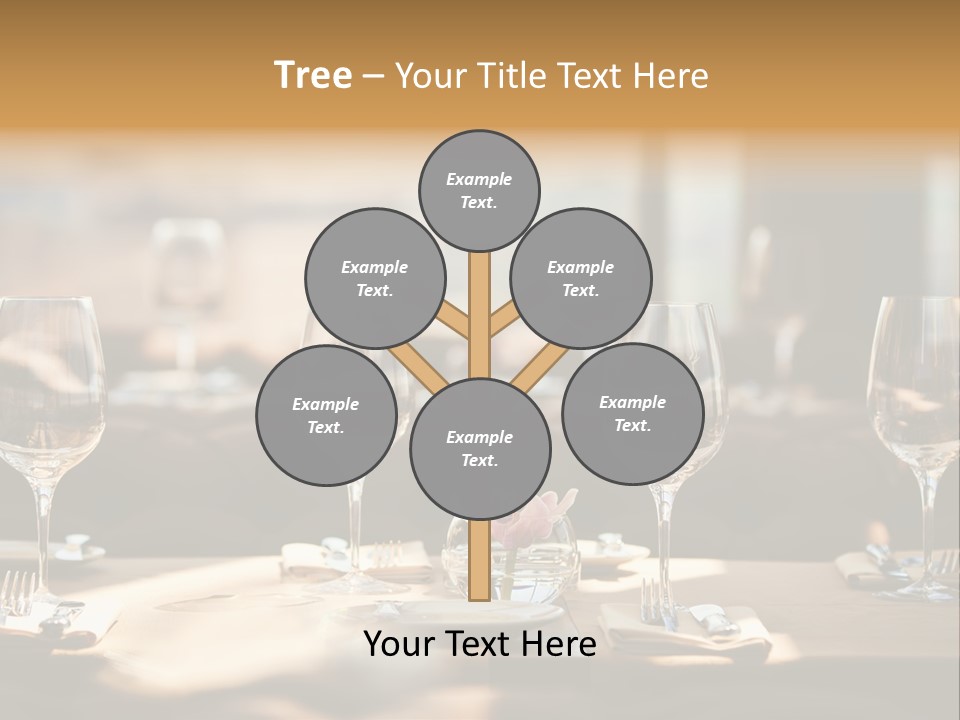 Eating Shiny Wine PowerPoint Template