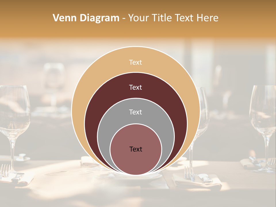 Eating Shiny Wine PowerPoint Template