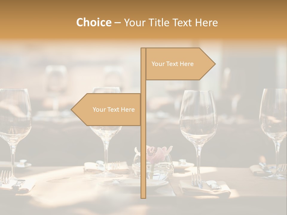 Eating Shiny Wine PowerPoint Template