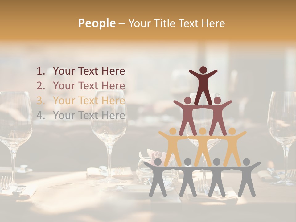 Eating Shiny Wine PowerPoint Template