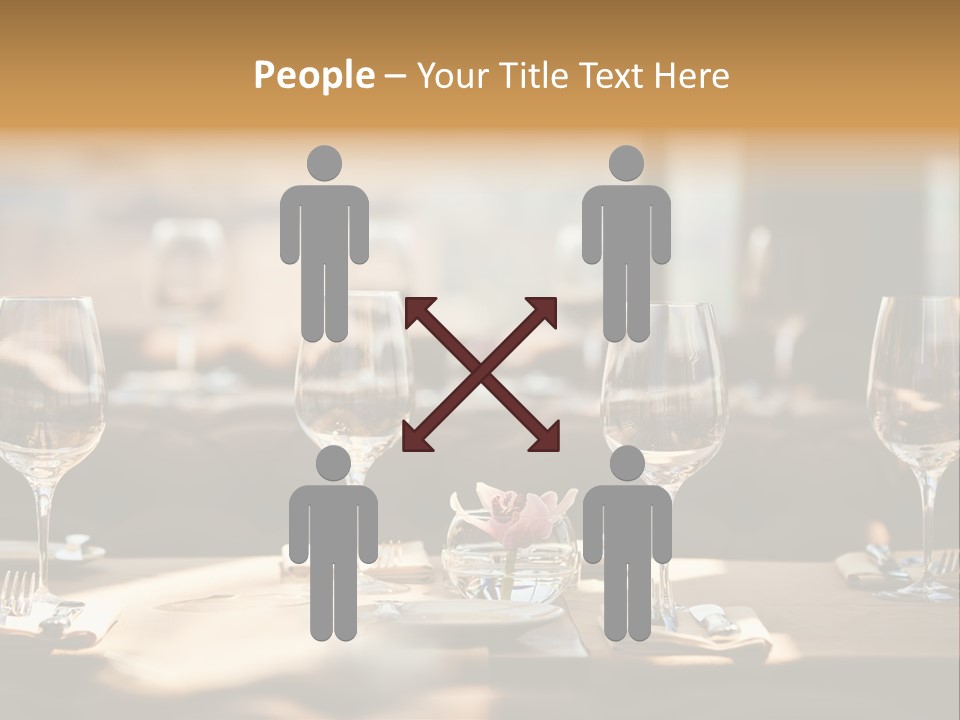 Eating Shiny Wine PowerPoint Template