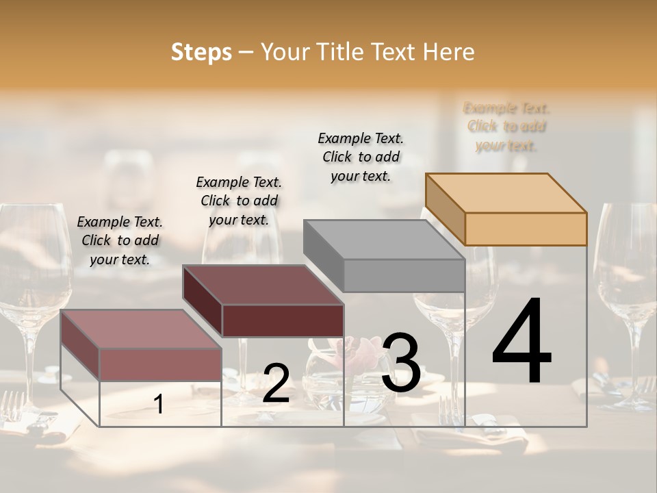 Eating Shiny Wine PowerPoint Template