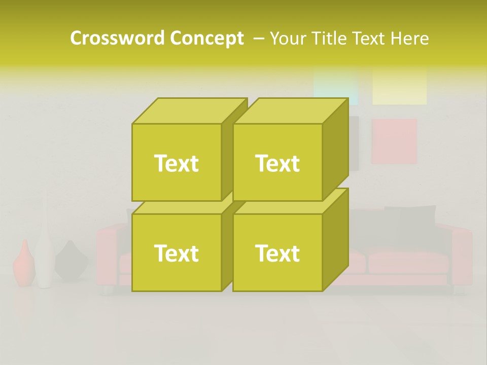 Background Wall Black PowerPoint Template