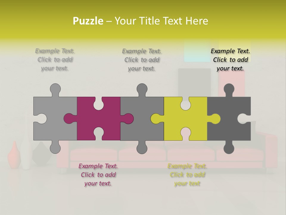 Background Wall Black PowerPoint Template