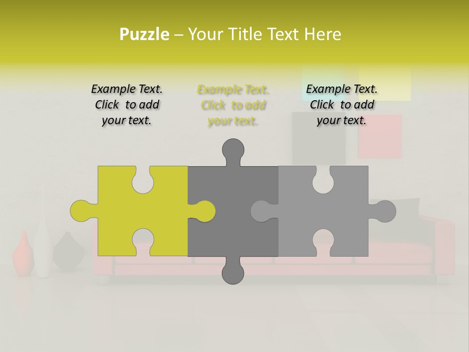 Background Wall Black PowerPoint Template