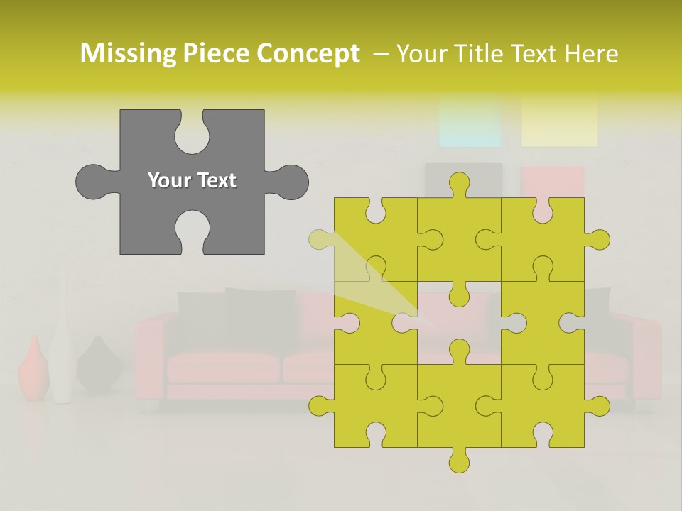 Background Wall Black PowerPoint Template