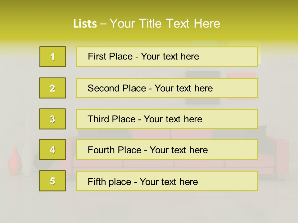 Background Wall Black PowerPoint Template