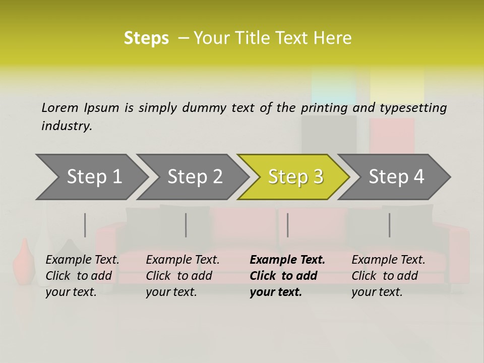 Background Wall Black PowerPoint Template