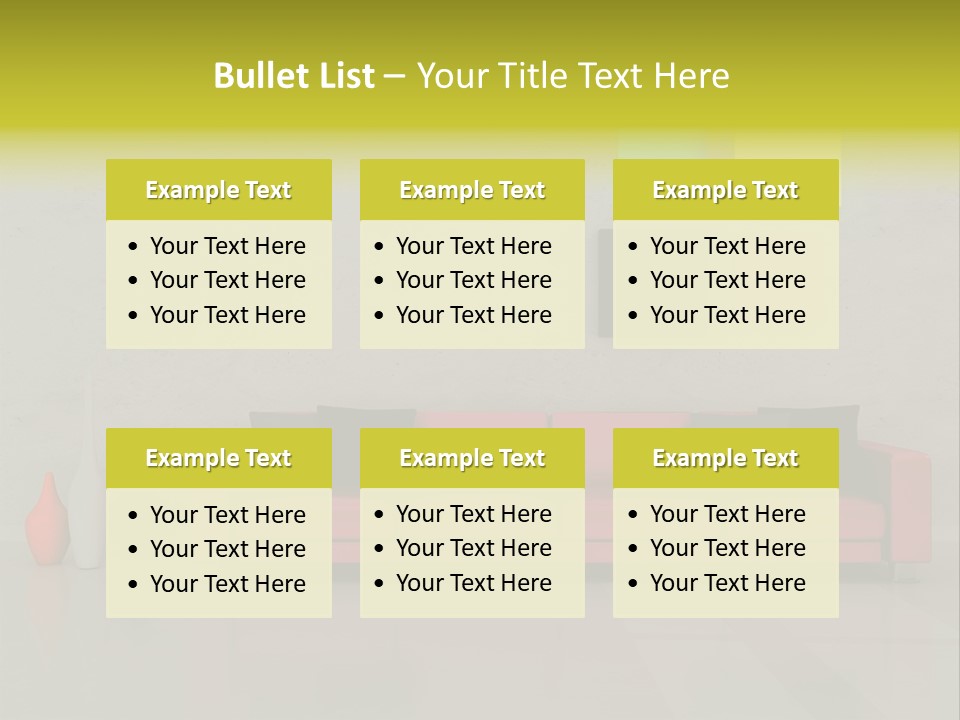 Background Wall Black PowerPoint Template