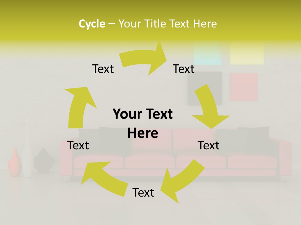 Background Wall Black PowerPoint Template