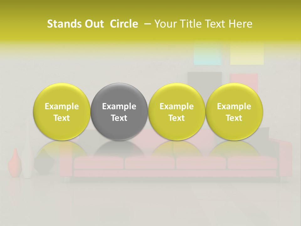 Background Wall Black PowerPoint Template