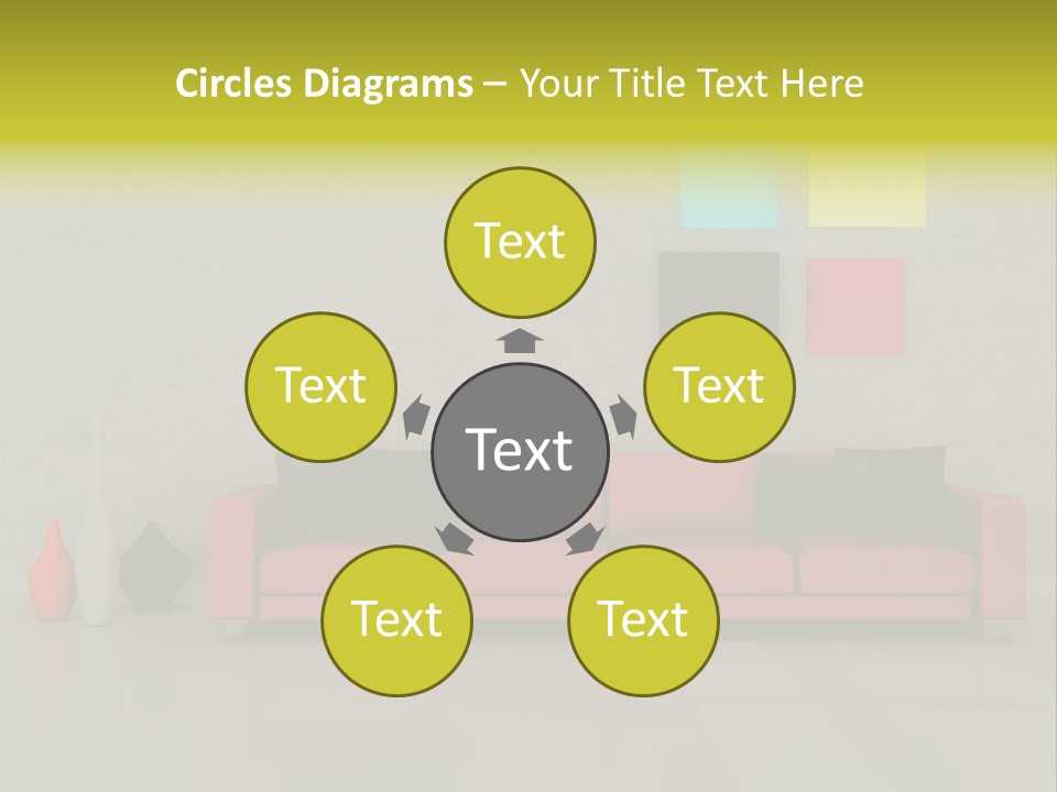 Background Wall Black PowerPoint Template