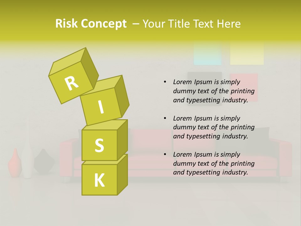 Background Wall Black PowerPoint Template