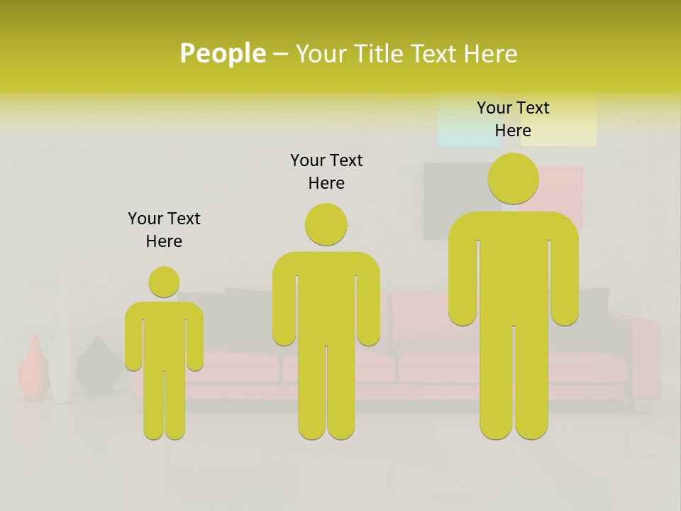 Background Wall Black PowerPoint Template