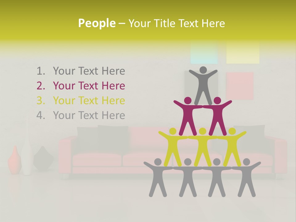 Background Wall Black PowerPoint Template