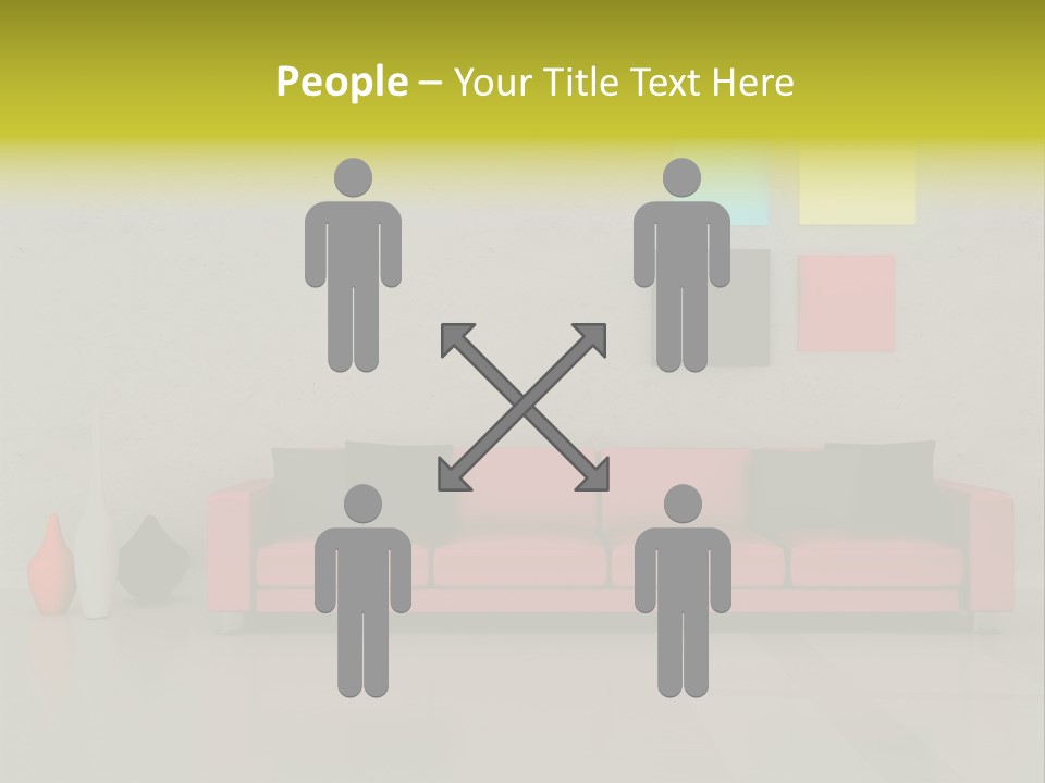 Background Wall Black PowerPoint Template