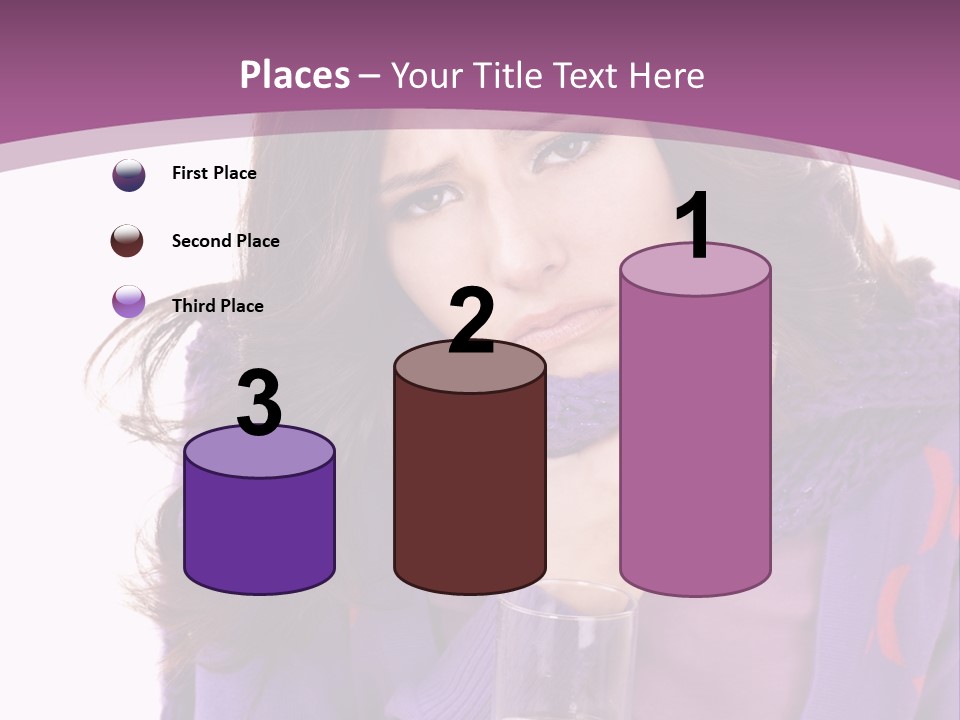 Upset Winter Contagion PowerPoint Template