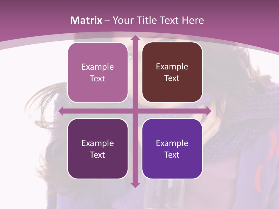 Upset Winter Contagion PowerPoint Template