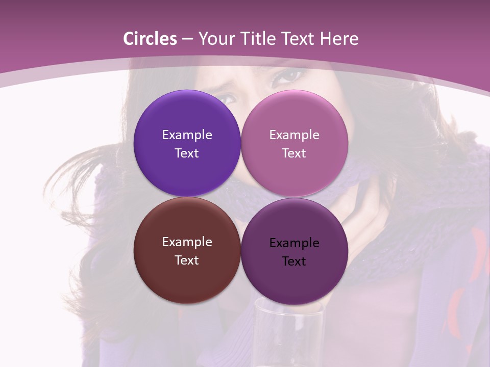 Upset Winter Contagion PowerPoint Template