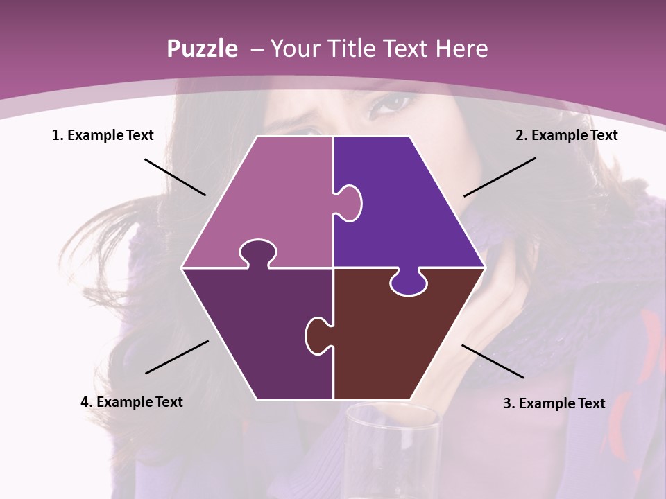 Upset Winter Contagion PowerPoint Template