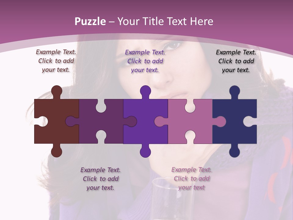 Upset Winter Contagion PowerPoint Template