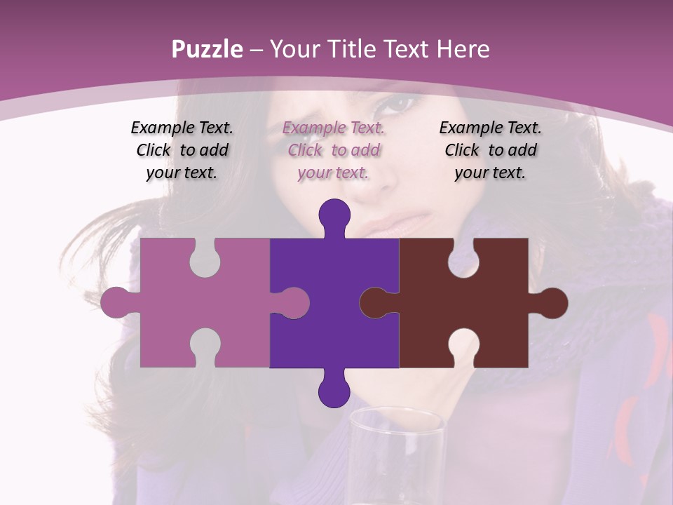 Upset Winter Contagion PowerPoint Template