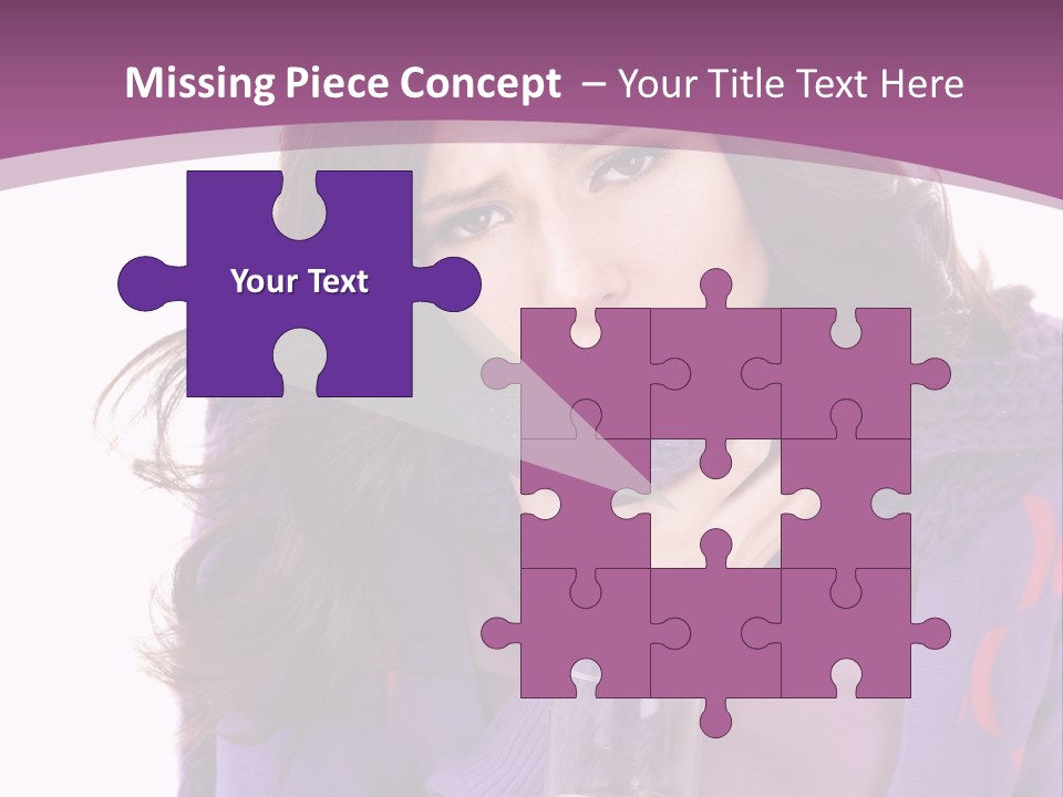 Upset Winter Contagion PowerPoint Template