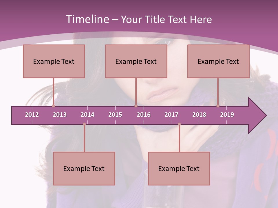 Upset Winter Contagion PowerPoint Template