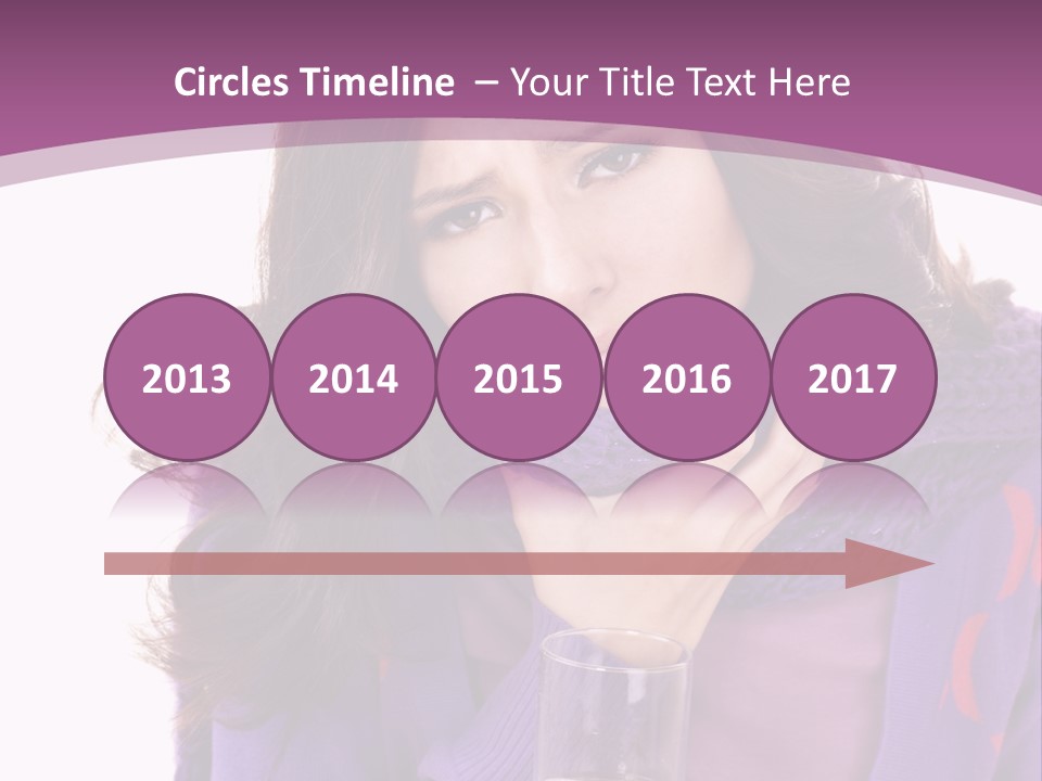 Upset Winter Contagion PowerPoint Template