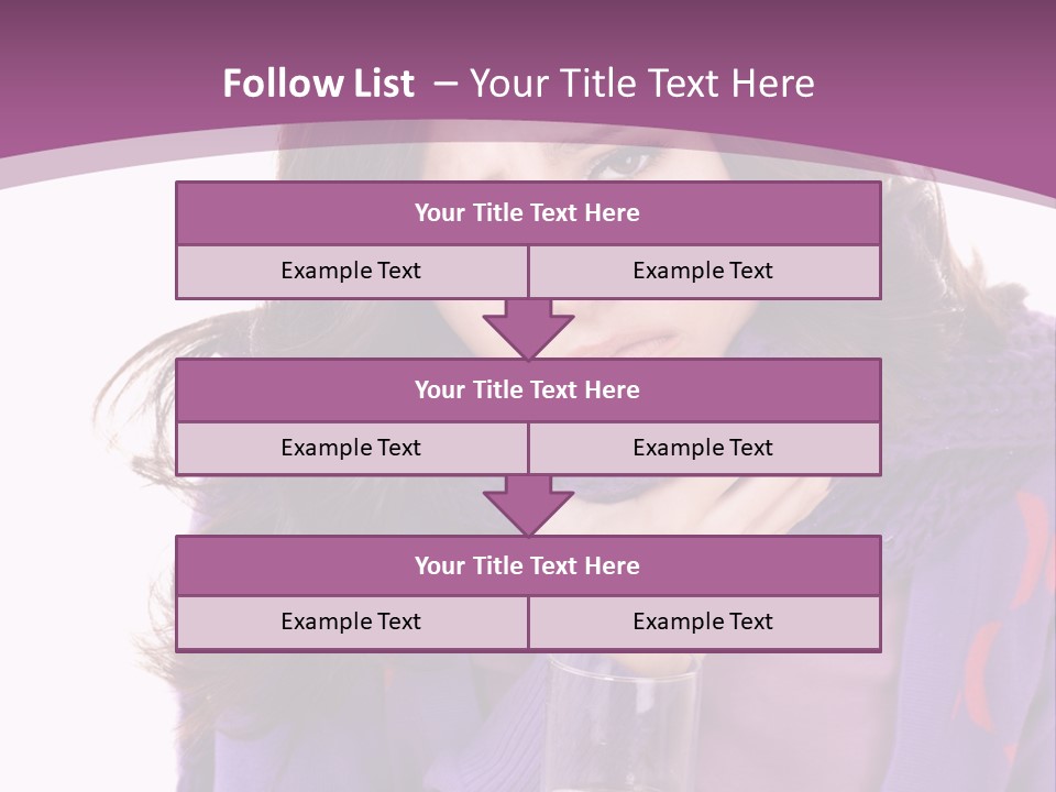 Upset Winter Contagion PowerPoint Template