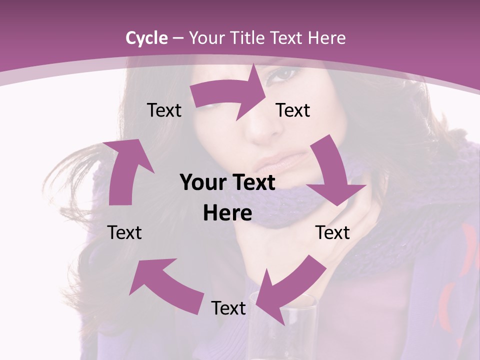 Upset Winter Contagion PowerPoint Template