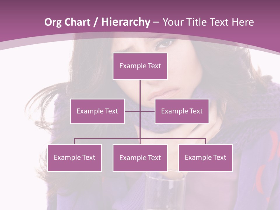Upset Winter Contagion PowerPoint Template