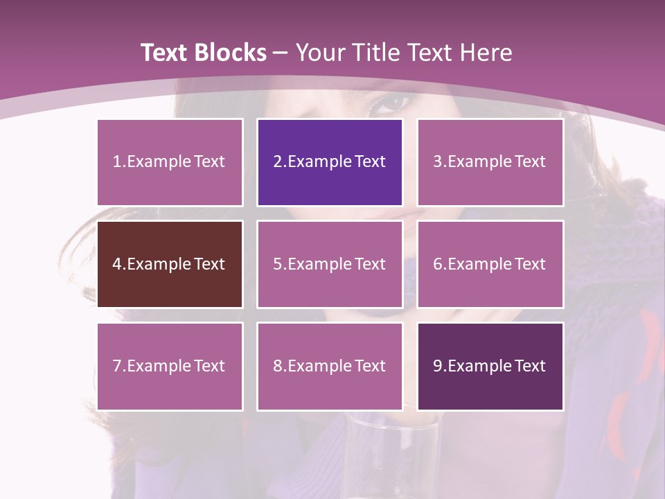Upset Winter Contagion PowerPoint Template