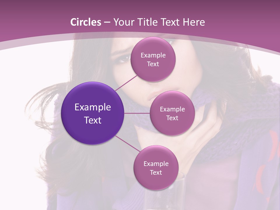 Upset Winter Contagion PowerPoint Template