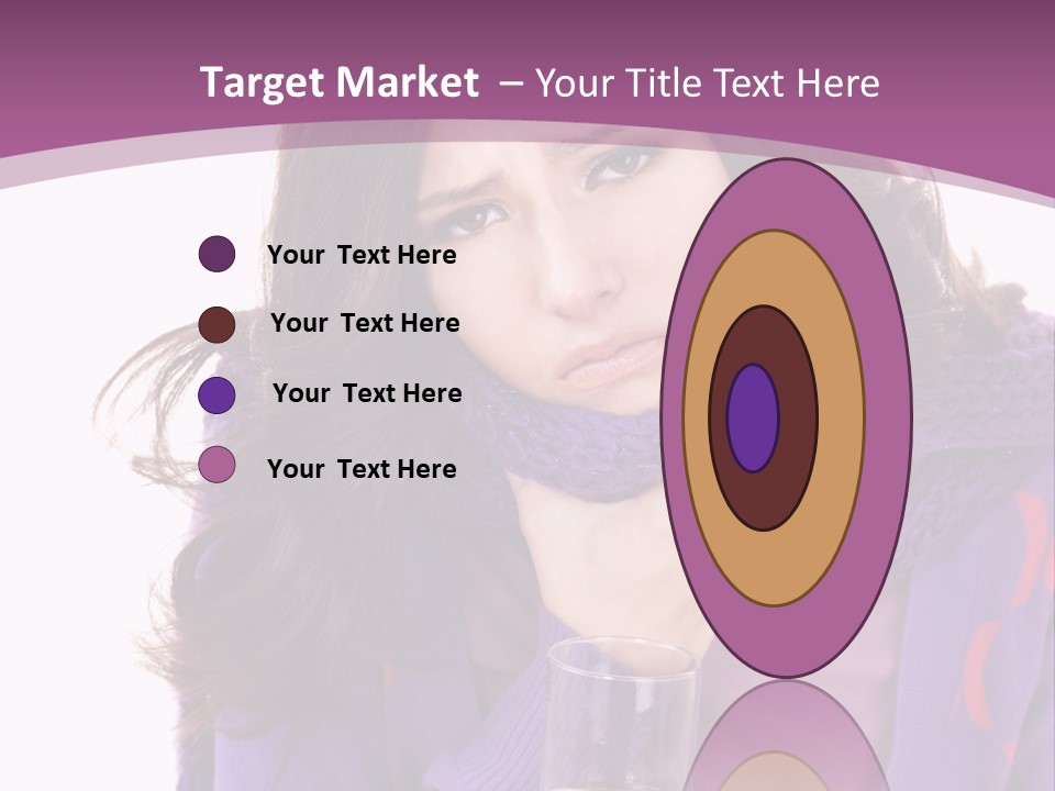 Upset Winter Contagion PowerPoint Template