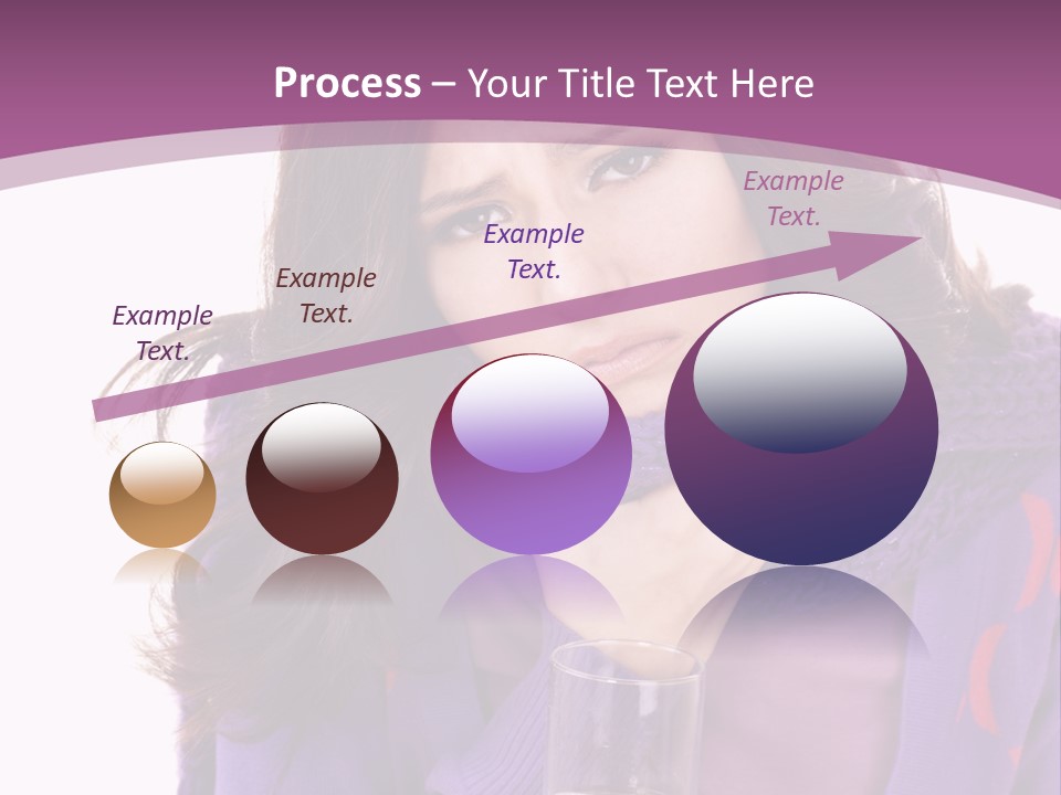 Upset Winter Contagion PowerPoint Template