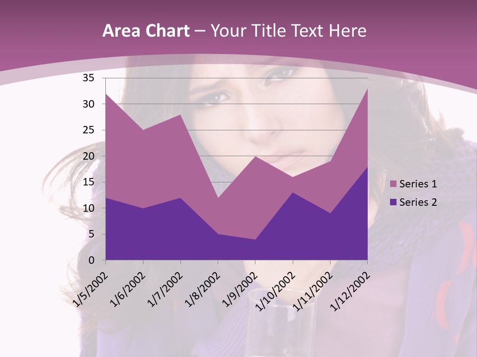 Upset Winter Contagion PowerPoint Template