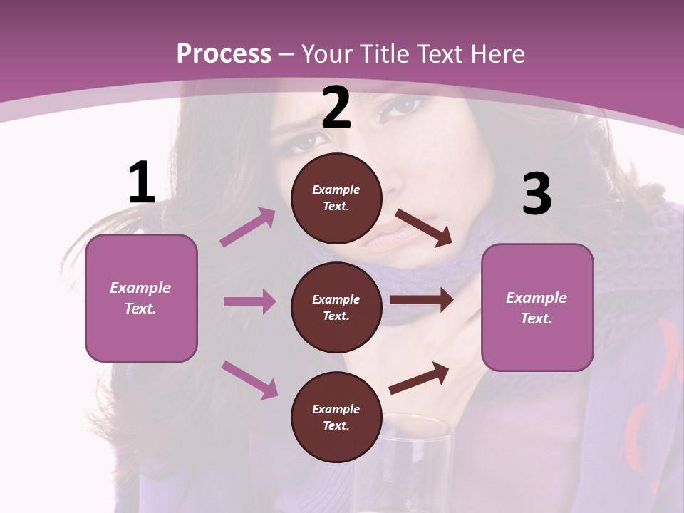 Upset Winter Contagion PowerPoint Template