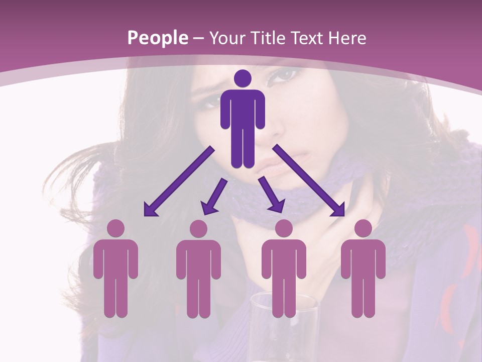 Upset Winter Contagion PowerPoint Template